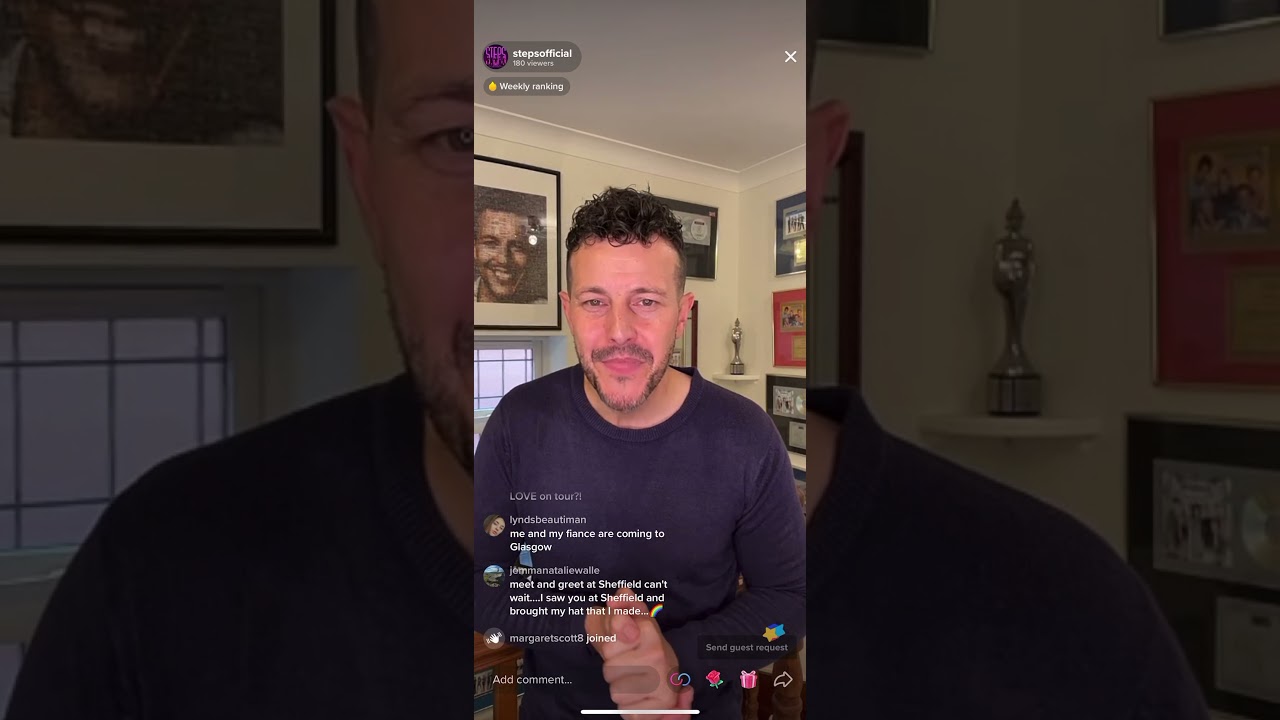 Lee latchford evans TikTok live