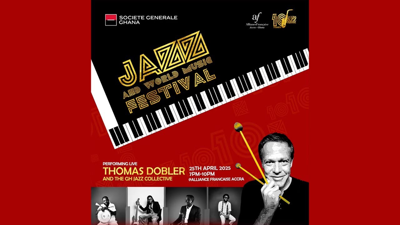 Thomas Dobler & the Ghjazz Collective - Jazz & World Music Festival 2025, Alliance Fran&ccedil;aise d'Accra