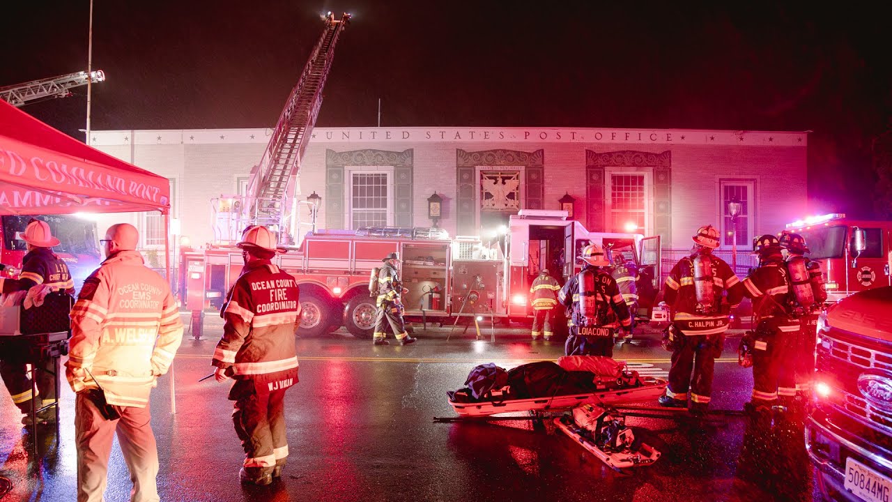 TWO ALARM Historic Building Fire Lakewood New Jersey 5/16/24