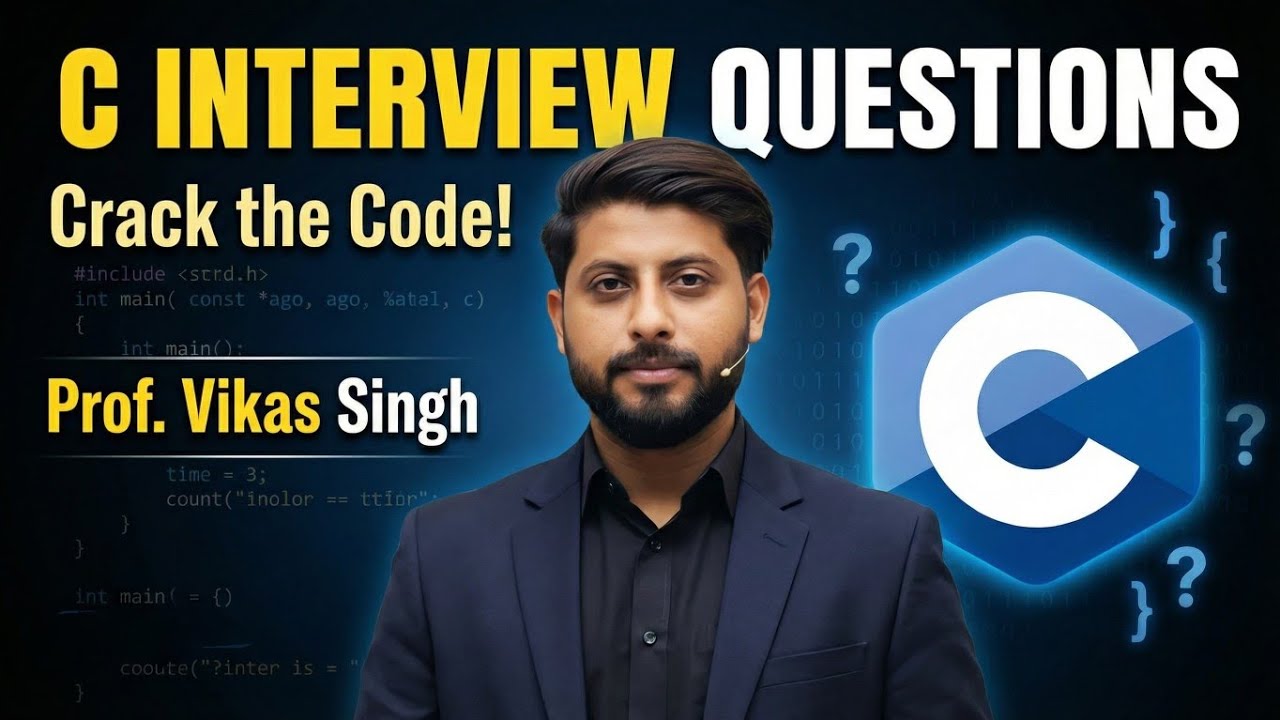 Cracking the Code: Common C Language Interview Questions | @codingseekho