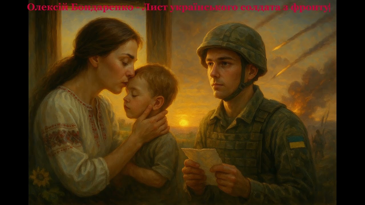 Олексій Бондаренко - Лист українського солдата з фронту