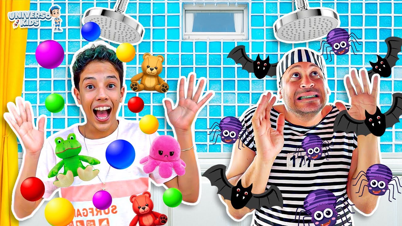 Henrique e a história engraçada do CHUVEIRO MÁGICO DE BRINQUEDOS | A importância de não trapacear