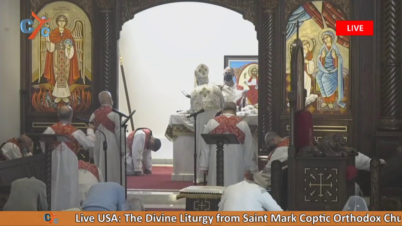 Live USA: The Divine Liturgy from Saint Mark Coptic Orthodox Church, DC