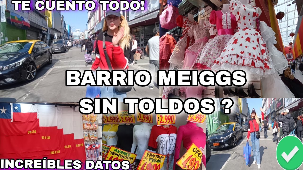 EL BARRIO más CONFLICTIVO y TRANSCURRIDO DE CHILE 🇨🇱 MEIGGS EN AGOSTO DIA del NIÑO y FIESTAS PATRIAS