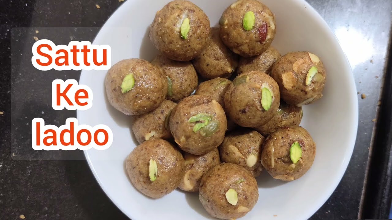 Instant sattu ladoo | protein ladoo | energy booster ladoo | gond ladoo