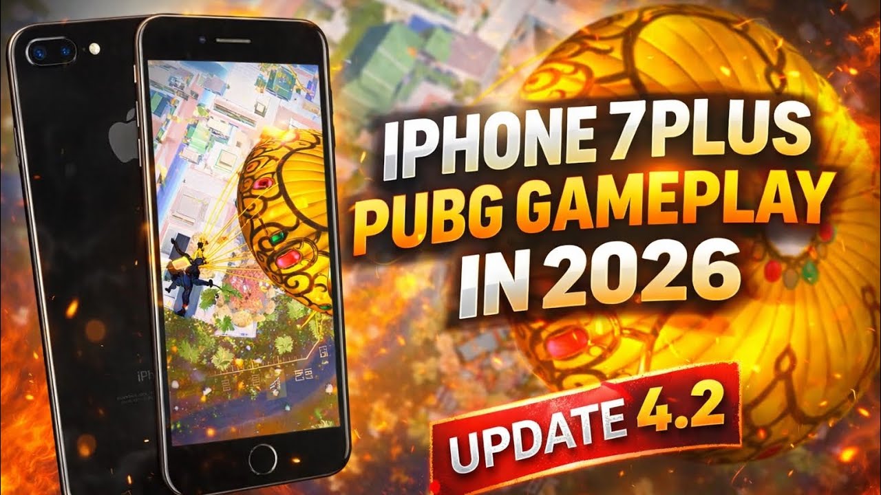 IPhone 7 plus Pubg Mobile Gameplay in 2026|| livik || super smooth + 40fps