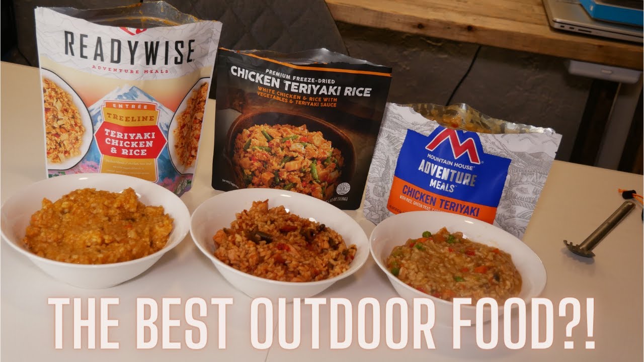 Freeze dried outdoors / camping food review ( READYWISE v MOUNTAIN HOUSE v PEAK REFUEL )