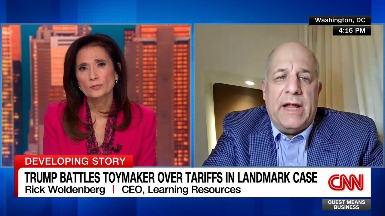 Learning Resources CEO Rick Woldenberg on Why the Supreme Court Should Strike Down Trump's Tariffs