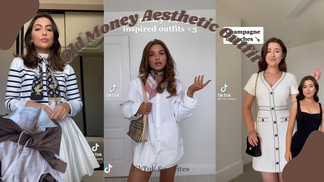 Old Money Aesthetic Outfit TikTok Compilation Video (Part 1)