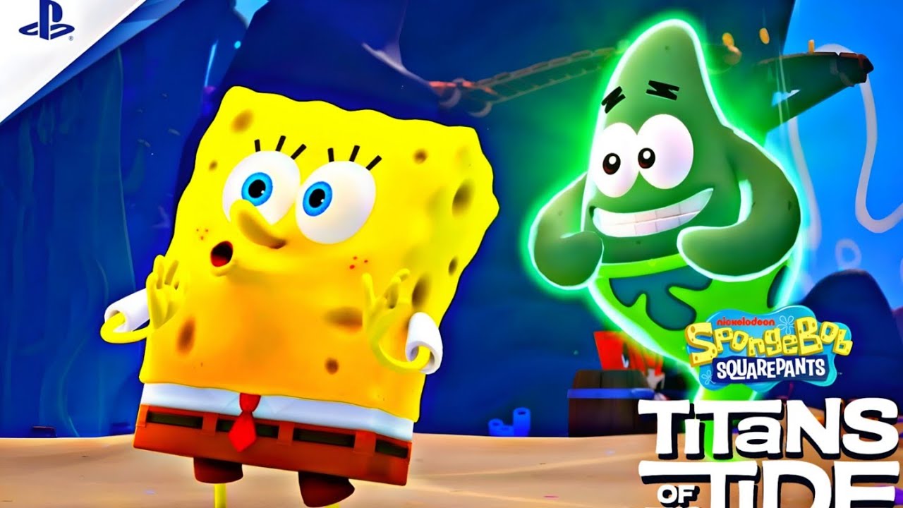 تختيم لعبة سبونج بوب سكوير بانتس عمالقة البحار بلايستيشن 5 / SpongeBob SquarePants ps5
