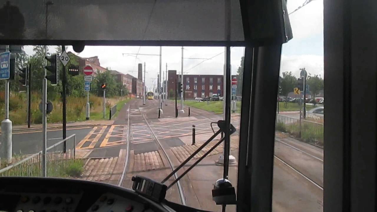 Metrolink Driver's Eye View - Piccadilly to New Islington - Ashton Line