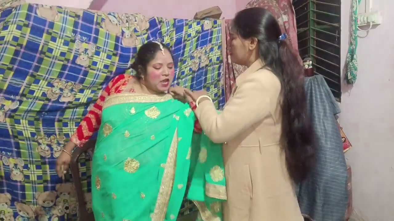 Ye kya kiya parlour vali ne #ganv_ki_comedy #funny #realfools #comedyvideos 