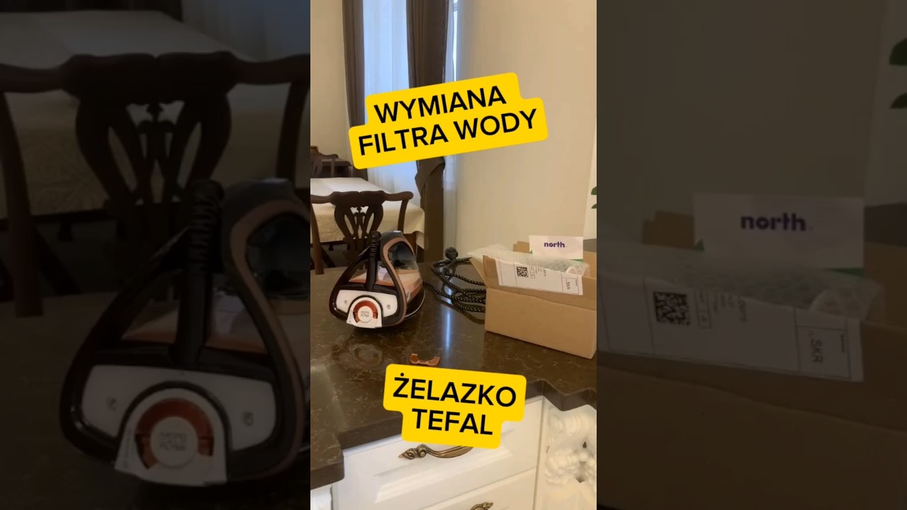 🛠️ Uszkodzony filtr wody w żelazku Tefal Ultimate Pure? Zobacz, jak łatwo go wymienić! 💡| North.pl