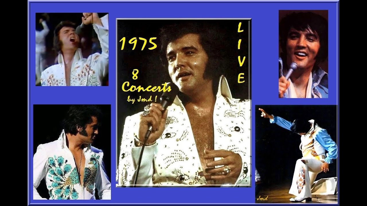 203 Les inédits d'Elvis Presley by JMD, SPECIAL CONCERTS ANNEE 1975, épisode 203 !