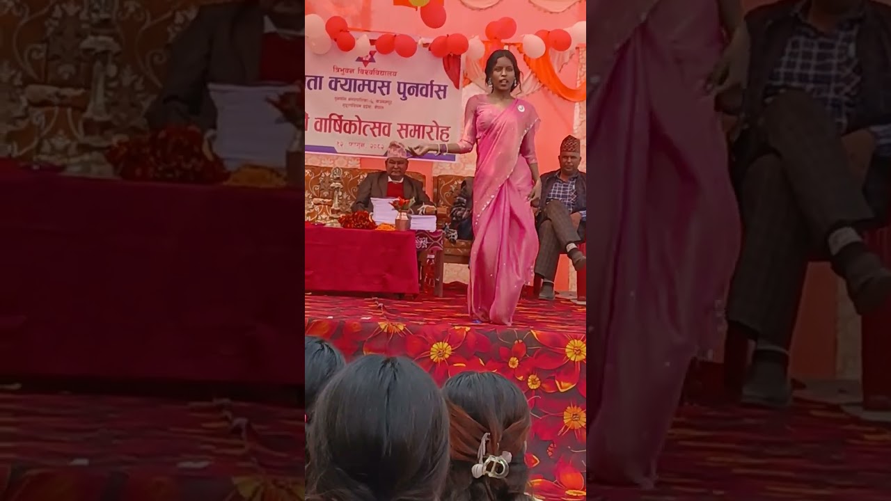 २४ औं वार्षिक उत्सव कार्यक्रममा मेरो नृत्य जनता क्याम्पस पुनर्वास @, Dancer_lover_💙