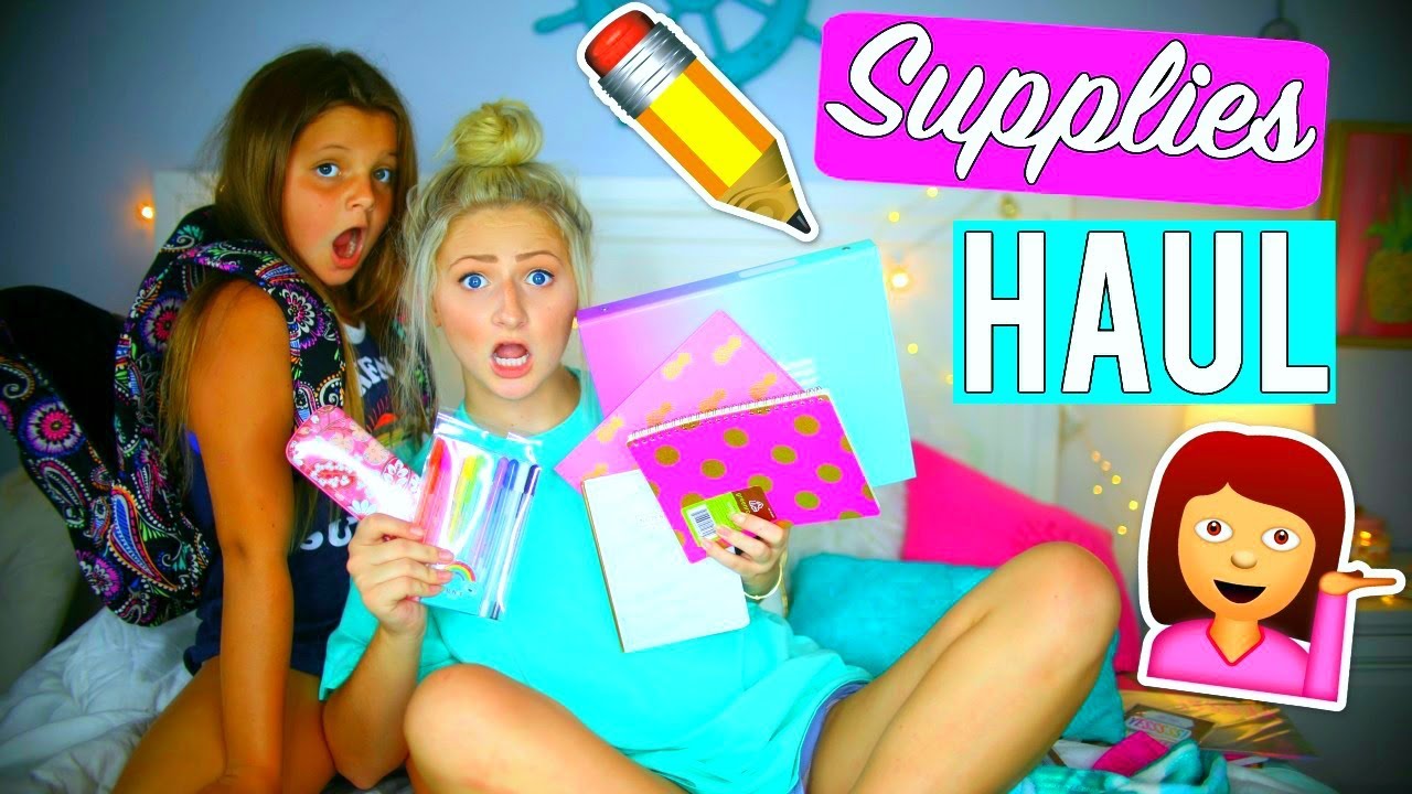 BACK TO SCHOOL SUPPLIES HAUL 2017! + $400 GIVEAWAY