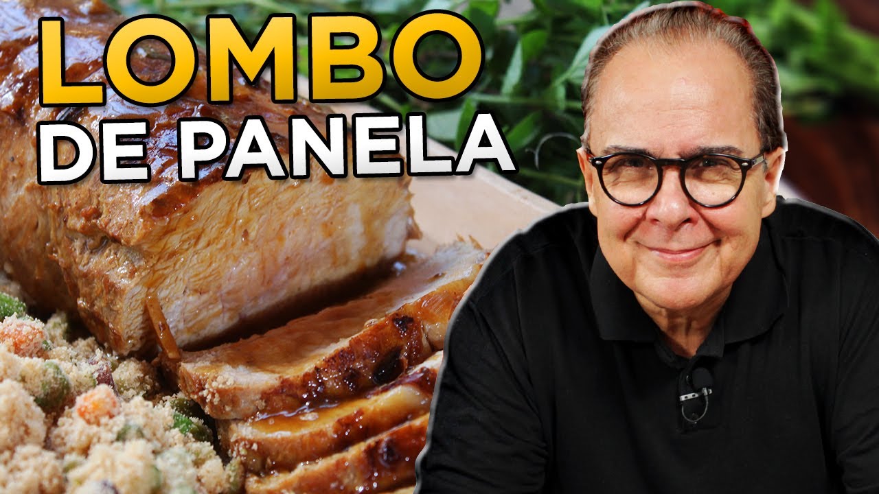 A RECEITA MAIS FÁCIL E PRÁTICA DE LOMBO DE PORCO NA PANELA | Chef Taico