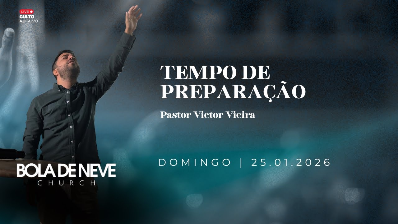 Tempo de Preparação - Bola de Neve Bélgica | 25/01/2026