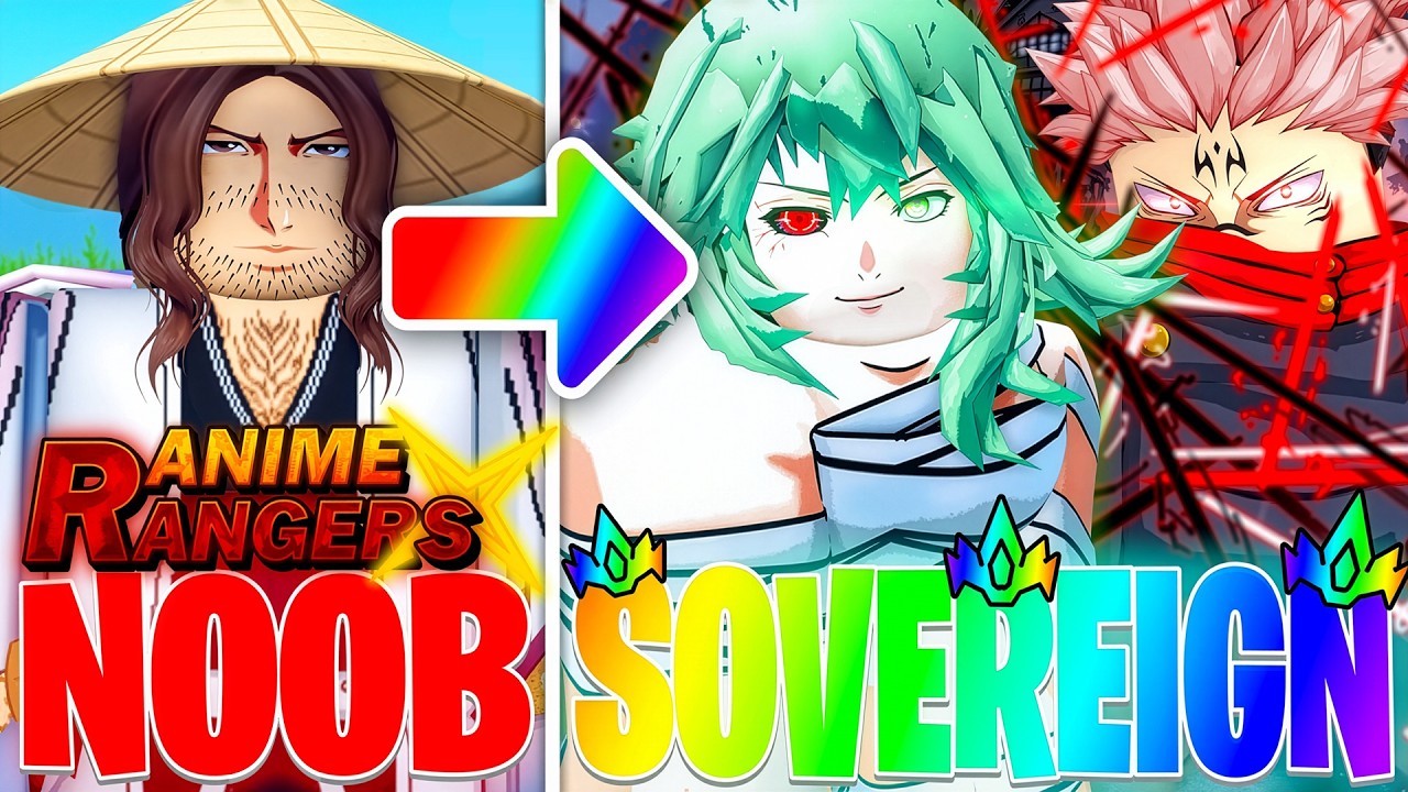 Going From Noob To Pro In 1 Video! (Anime Rangers)