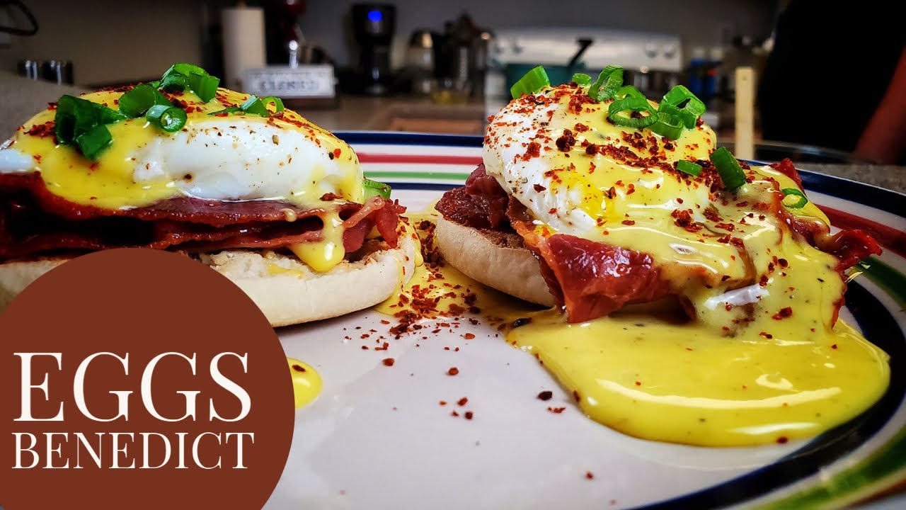 Amerika'nın meşhur kahvaltılığı EGGS BENEDICT! Tarifi ve tüm püf noktaları! #29