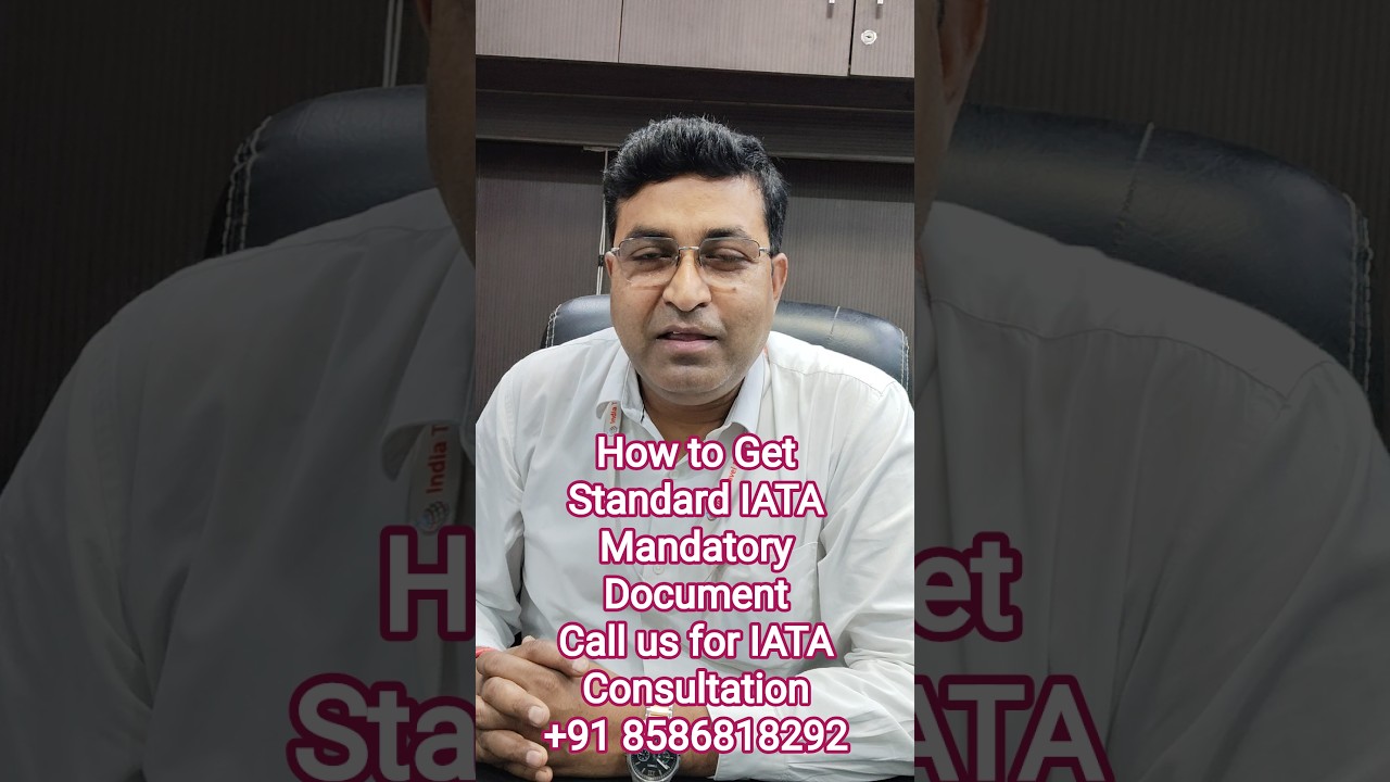 IATA LICENCE | IATA STANDARD DOCUMENTS | How to apply for IATA| #shorts #iataaccreditation #iata