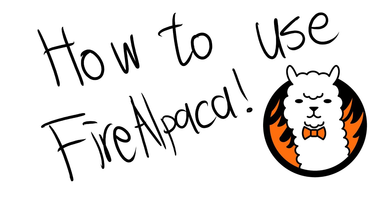 how to use FireALpaca #1