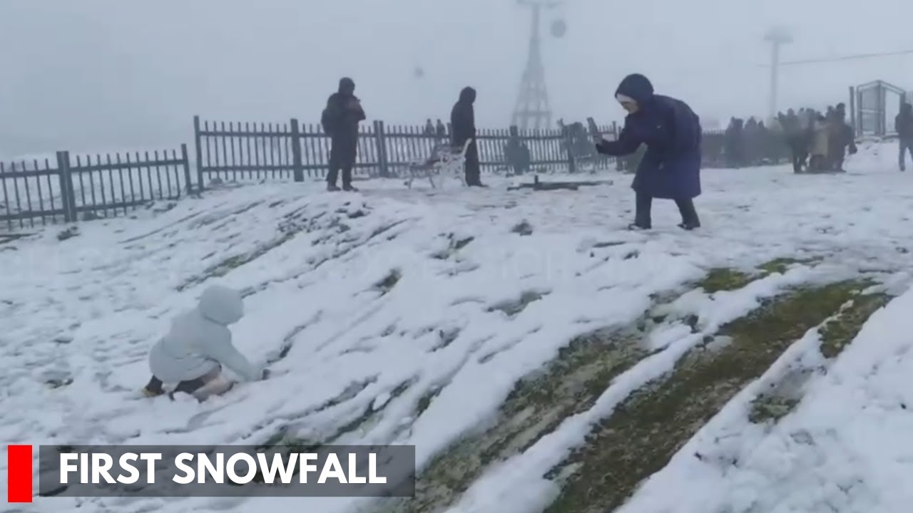 Gulmarg Receives First Snowfall Of Season