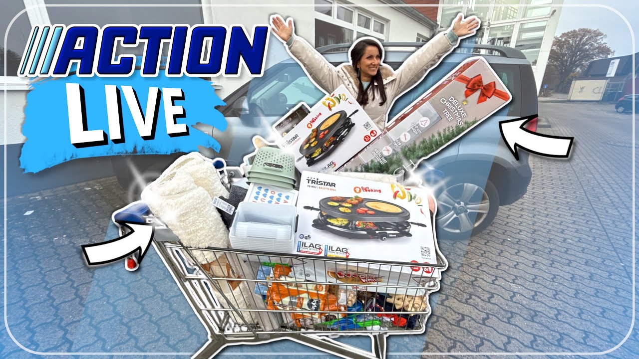 Sooo viel NEUES! LIVE bei ACTION mit MAMA Dez'25 | Neuheiten bei Action | Fr&uuml;hlingsrolina