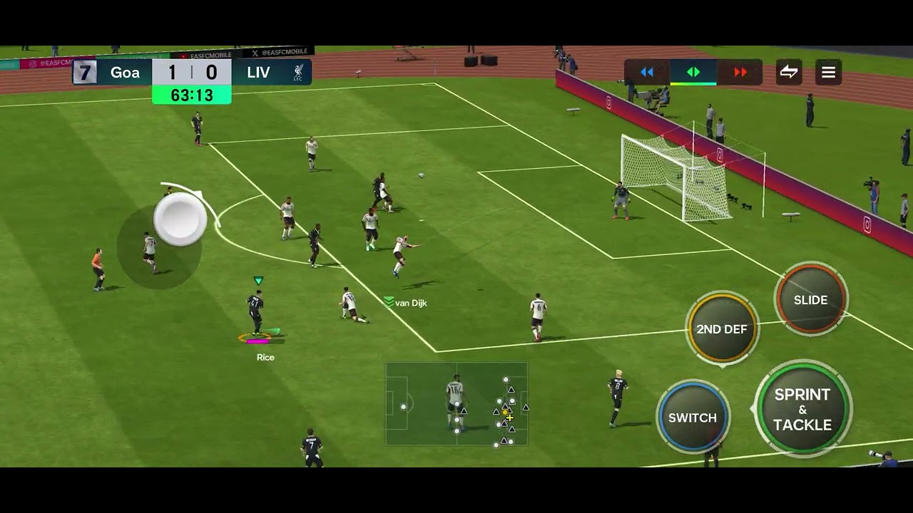 Lukaku is a set piece goat in fc mobile 