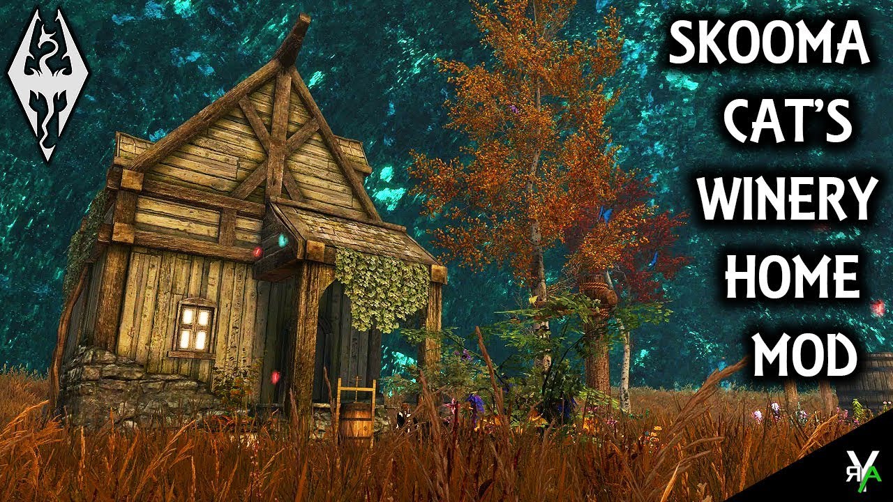 SKOOMA CAT'S WINERY: Unique Player Home- Xbox Modded Skyrim Mod Showcase