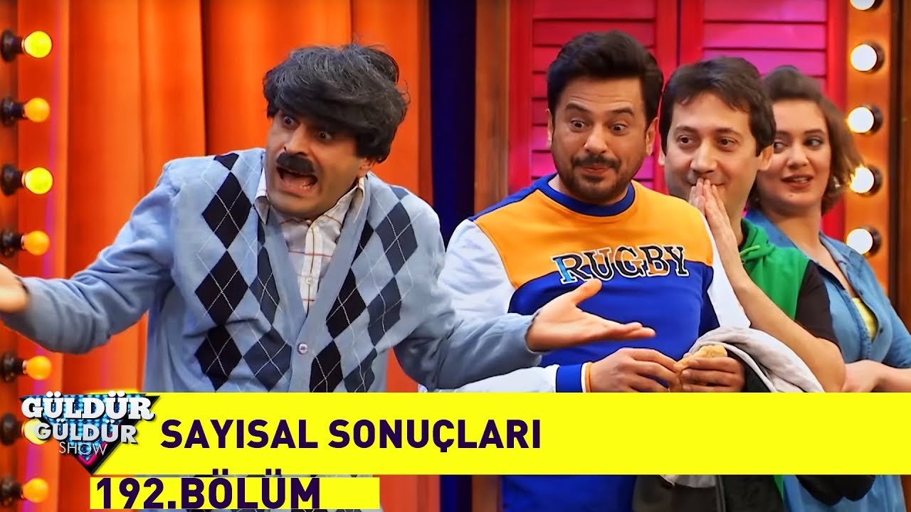 Güldür Güldür Show 192.Bölüm - Sayısal Sonuçları