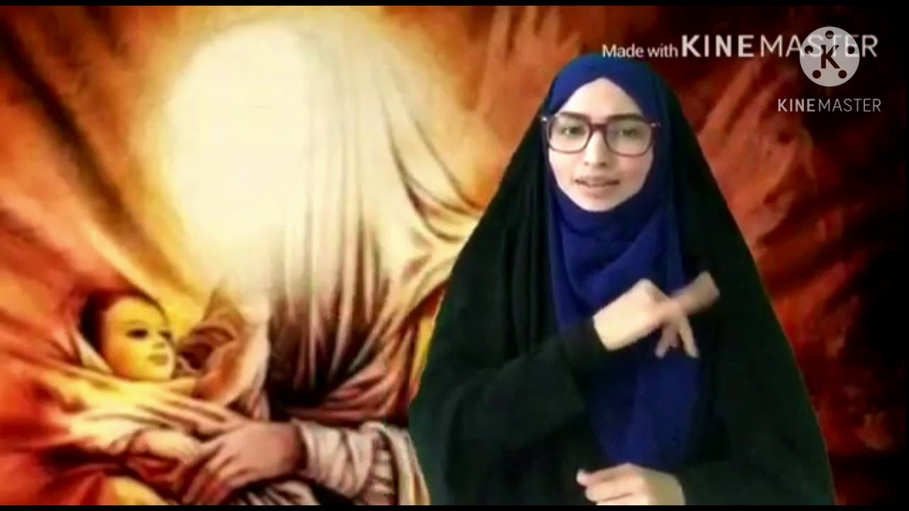 Merry Christmas (Deaf) and Jesus/ Maria story