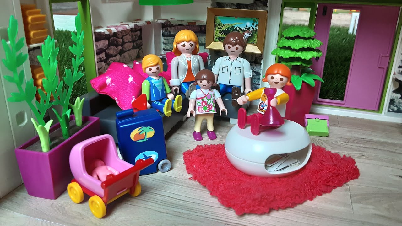 🌴[Film playmobil] Le déménagement (avec la famille Coccola)