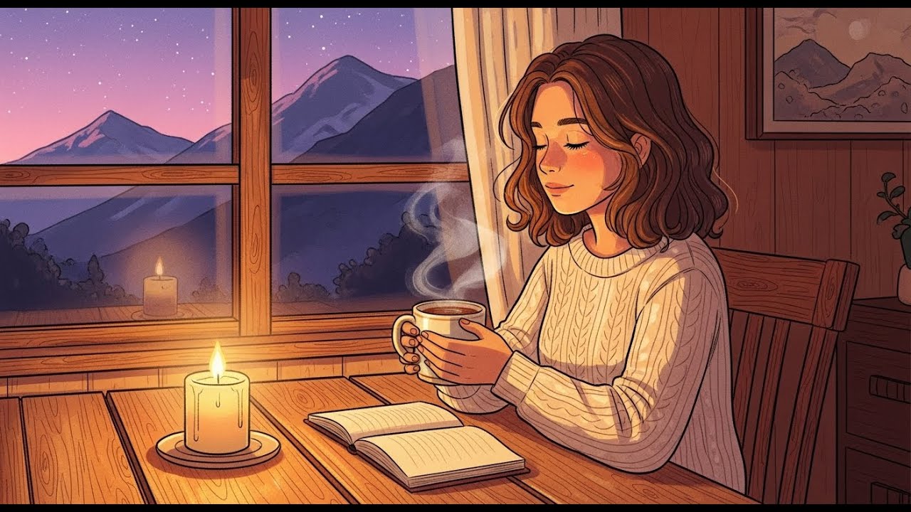 Peaceful Mountain Life | Slow Evening in a Cottage | Cooking, Tea, and Gentle Solitude