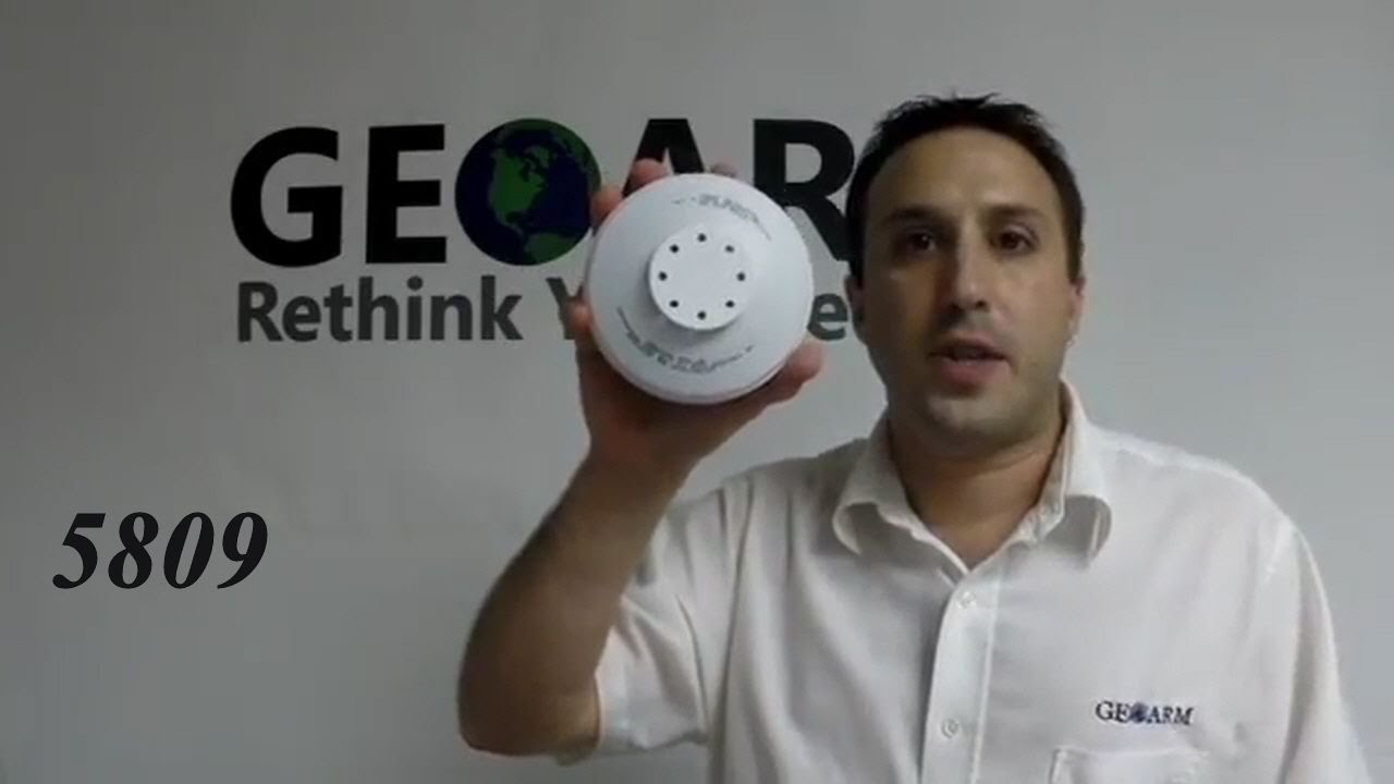 How does a Honeywell 5809 Wireless Heat Detector Work?