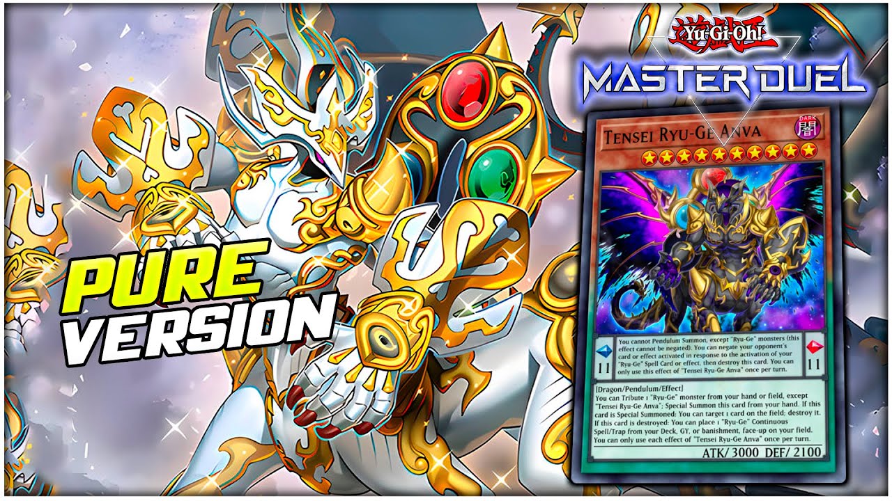 Multiple interruptions! NEW Pure Ryu-Ge Deck! | Deck List & Combo | Yu-Gi-Oh! Master Duel