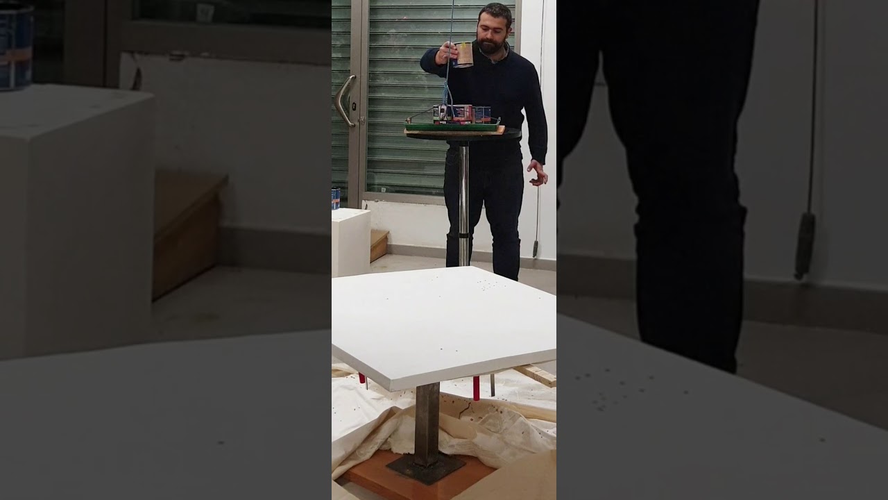 pintar cuadros con pendulo / Expo José Martínez Ortí / @Artjosemartinez
