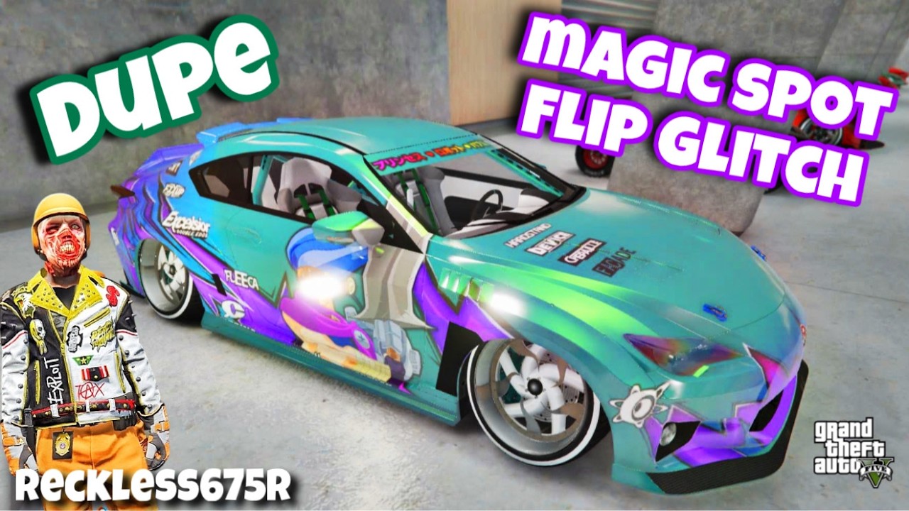 🔥Easy Dupe & Magic Spot Flip Workaround Glitch Tutorial Afterpatch 😎GTA5 Online PS4 PS5 Xbox GTA Car