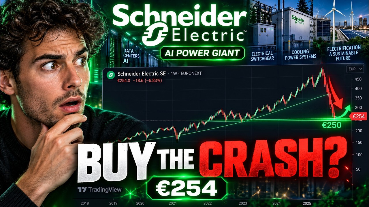 Акции Schneider Electric рухнули до &euro;254... Хорошая ли это возможность для покупки?