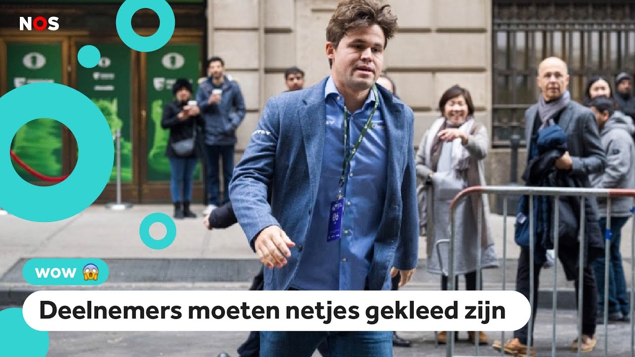 Beste schaker ter wereld stopt met toernooi door ruzie om spijkerbroek