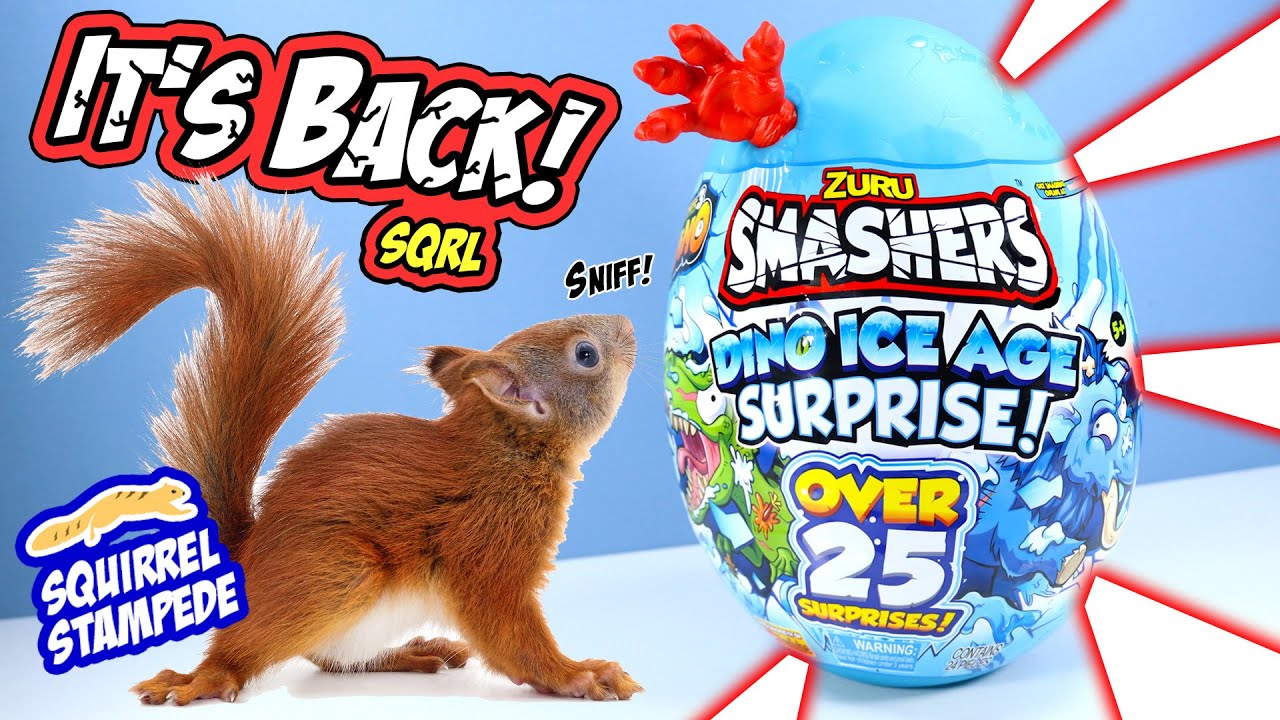 Smashers Series 4 Dino Ice Age Surprise! Egg Review Zuru!