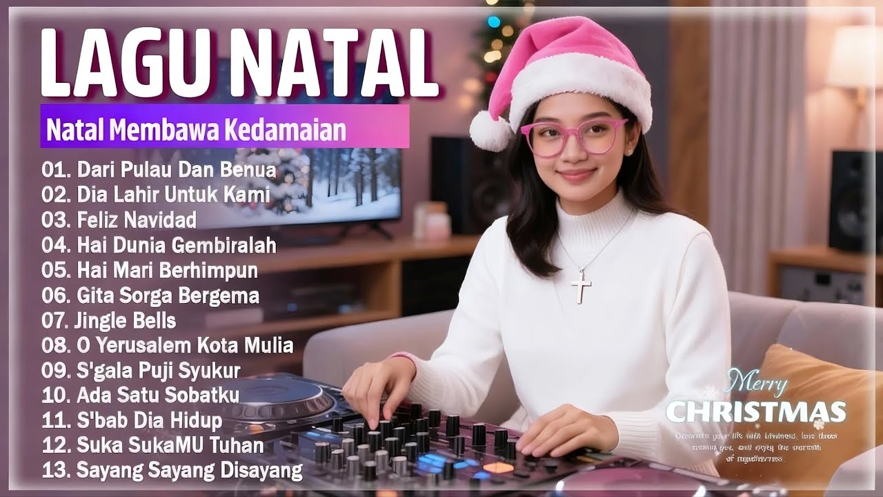 Lagu NATAL Paling Merdu Penuh Kedamaian ❤️ DJ Natal Terbaik Dan Terpopuler Sepanjang Masa