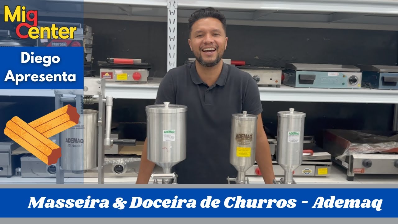 Masseira de Churros & Doceira de Churros - Diego Apresenta - Mig Center