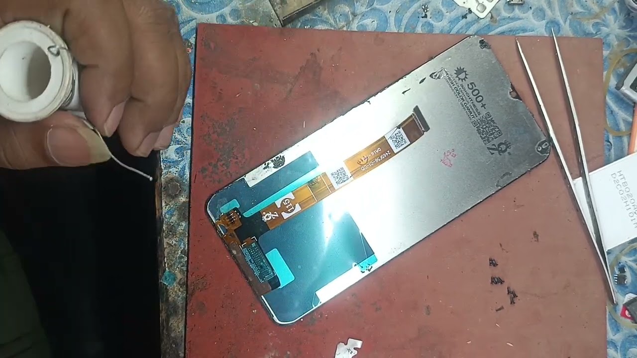 डिस्पले लाइट जम्पर वाटर डैमेज 