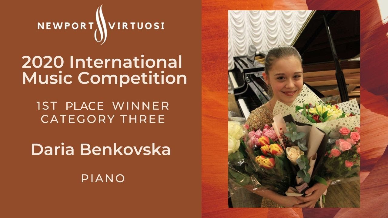 Daria Benkovska – Piano (13 years), Etude op.2 N4 by Sergei Prokofiev