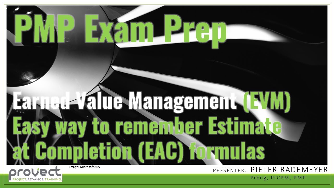 PMP Exam Prep - Easy way to remember EAC formulas