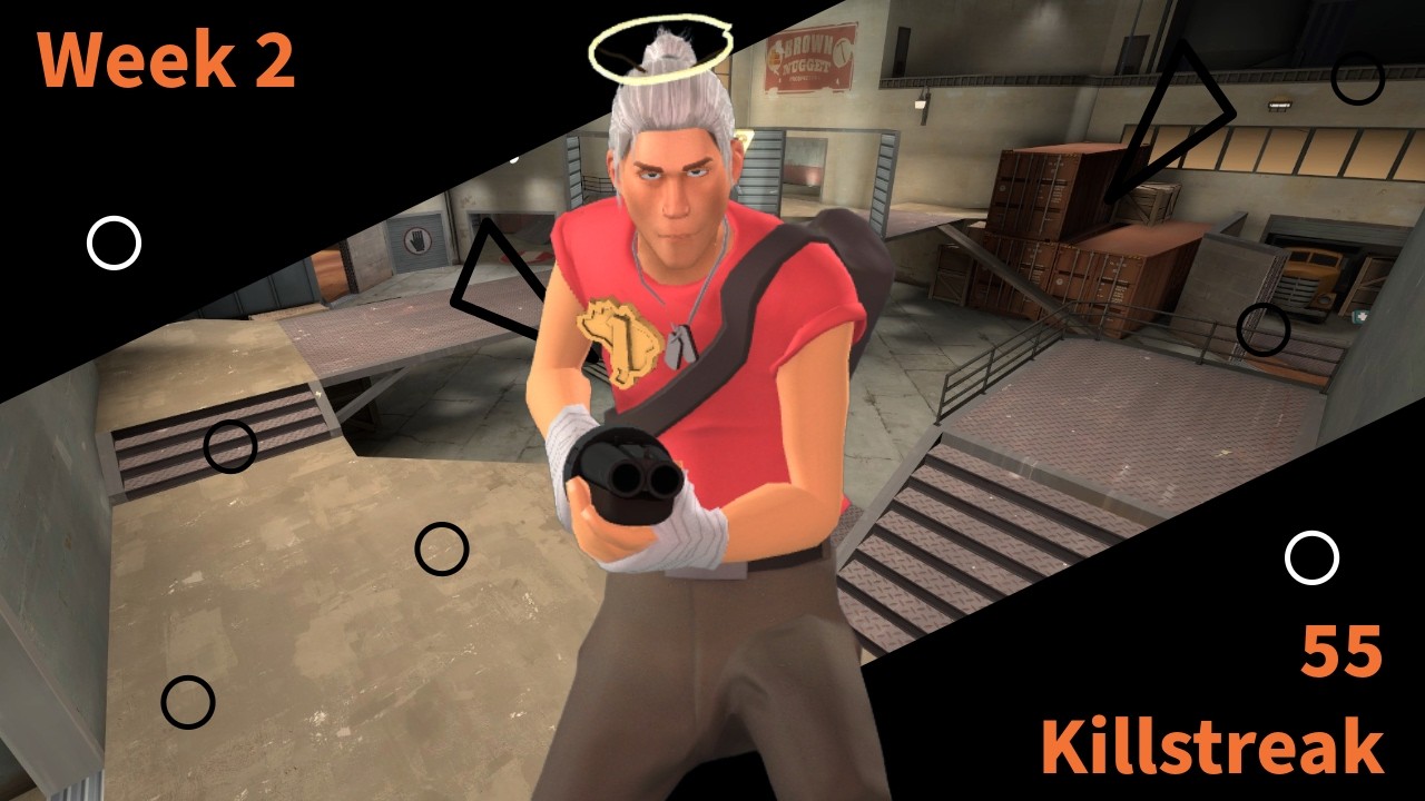 Week 2 of trying to master the Scout - 55 KILLSTREAK
