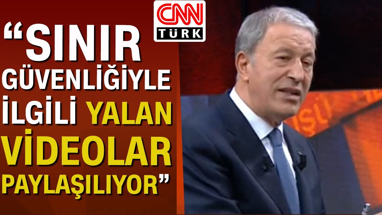 Bakan Akar sınır güvenlik sistemini anlattı: 