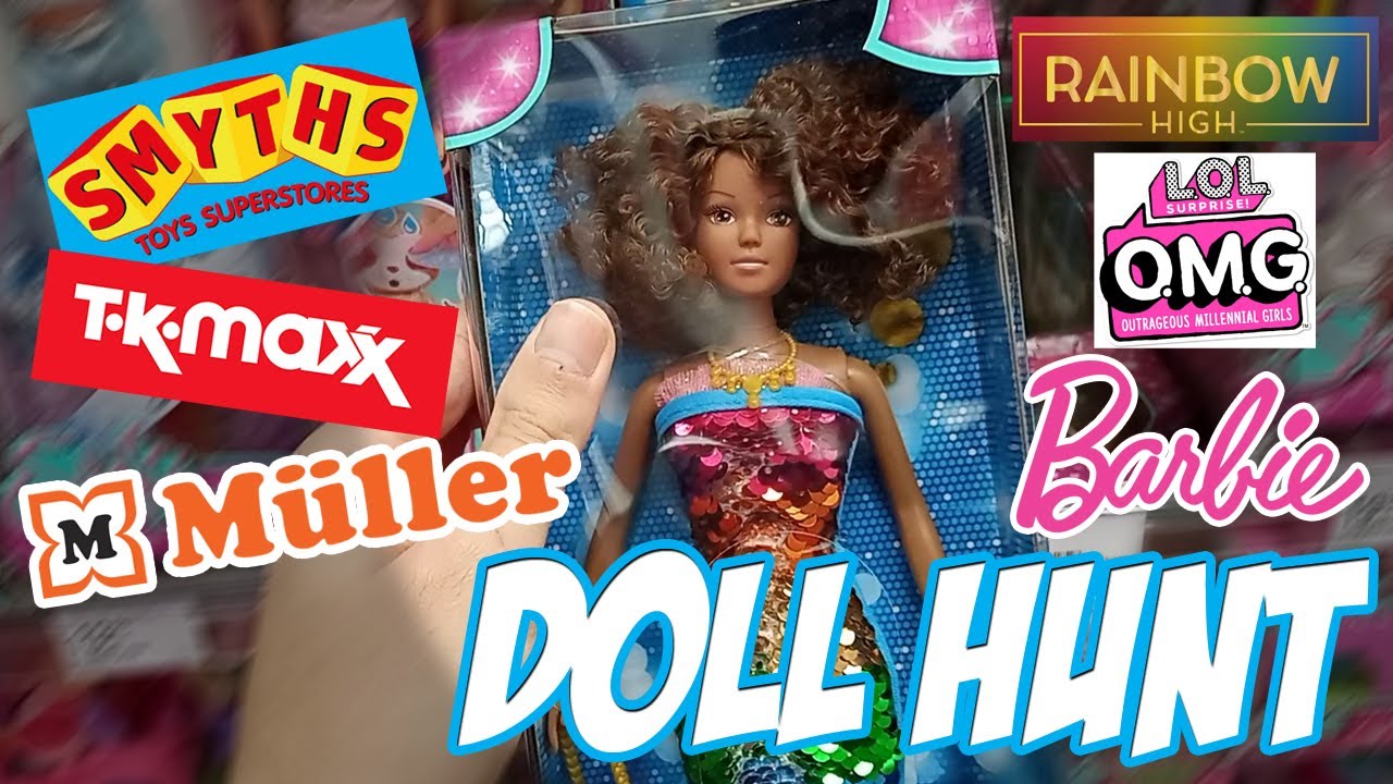 Hunting for Dolls in Germany: Shopping at Smyths Toys Superstores, TK Maxx and Müller