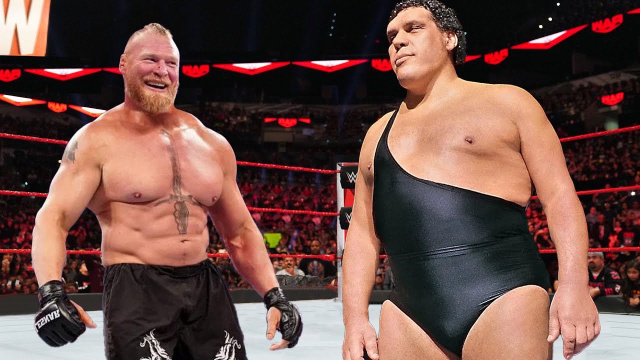 FULL SEGMENT - WWE 2k23 Brock Lesnar vs Andre The Giant